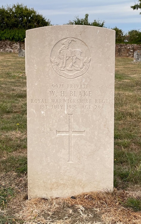 grave for wh blake