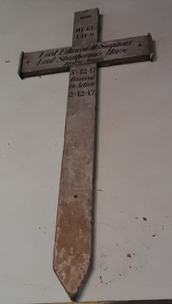 6.Orignal WW1 Grave cross for Lord Seymour