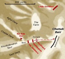 Chunuk Bair assault 8th August 1915 200