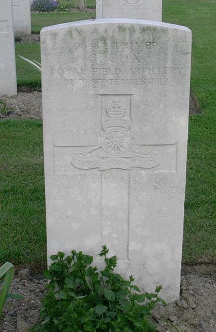 grave for g cox