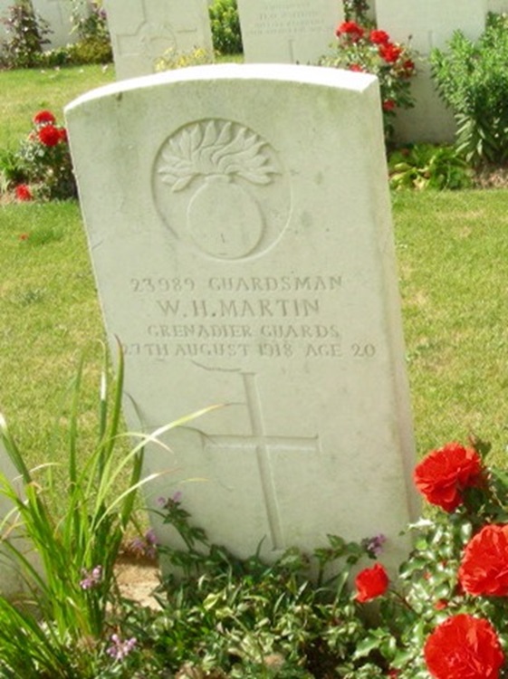 grave for wh martin