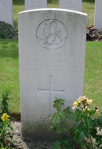 grave for fc taylor