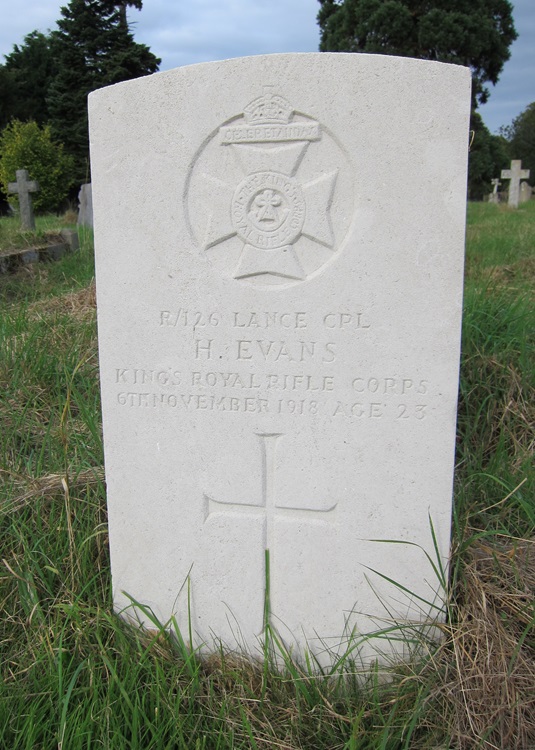 grave for h evans