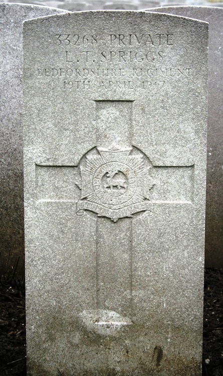 grave for lt spriggs