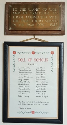WW2 Plaque and Roll400