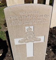 John Coling grave