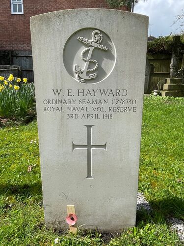 grave for w e hayward