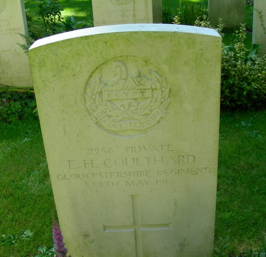 grave for e h coulthard