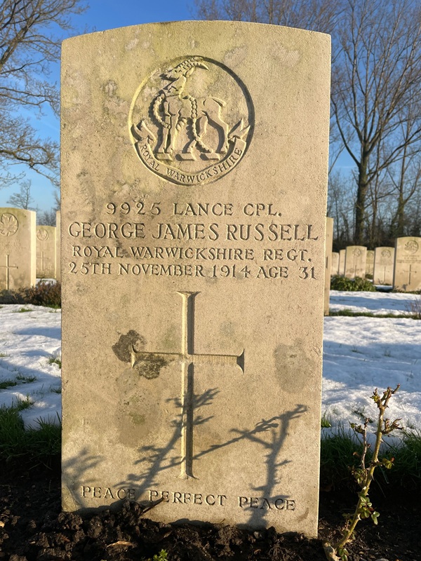 grave for gj russell