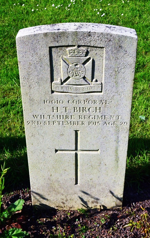 grave for ht birch