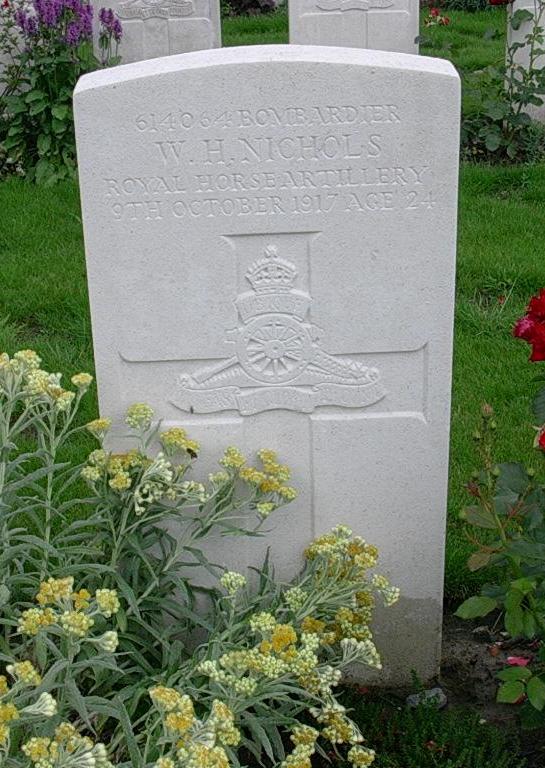 grave for wh nichols