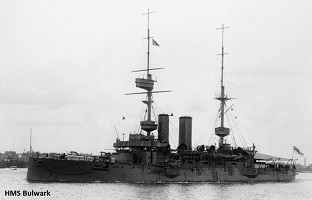 HMS Bulwark 1899 200