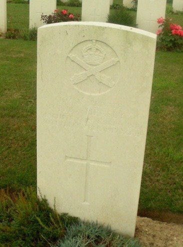 grave for hj sheasby