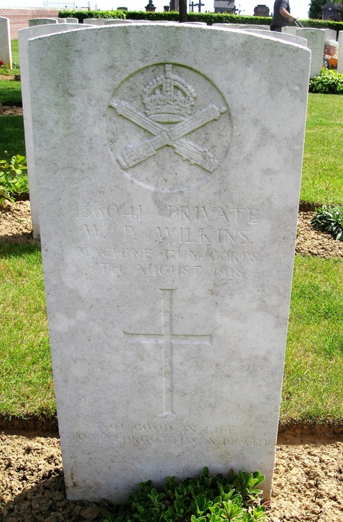 grave for W Wilkins