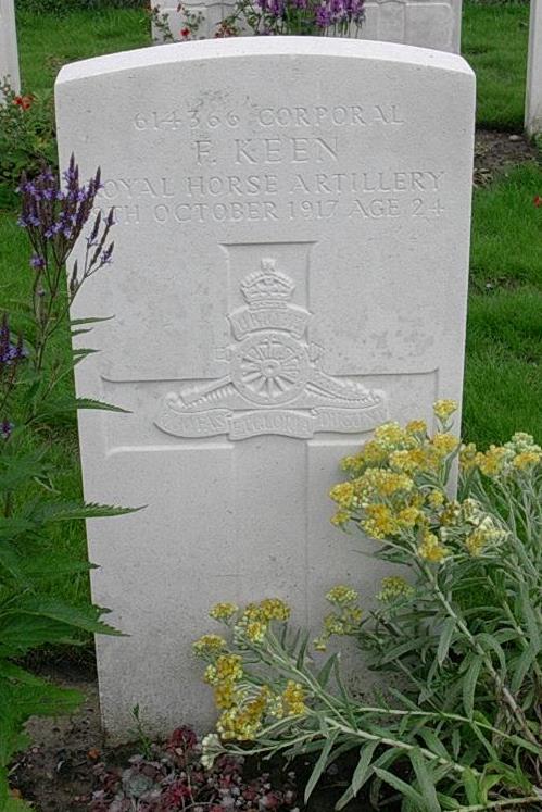 grave for f keen