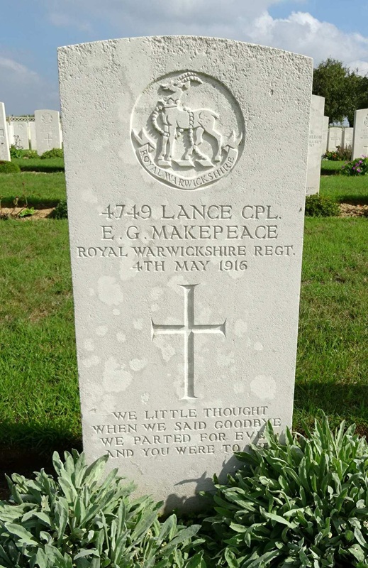 grave for e makepeace