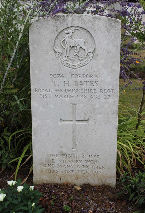 grave for t bates