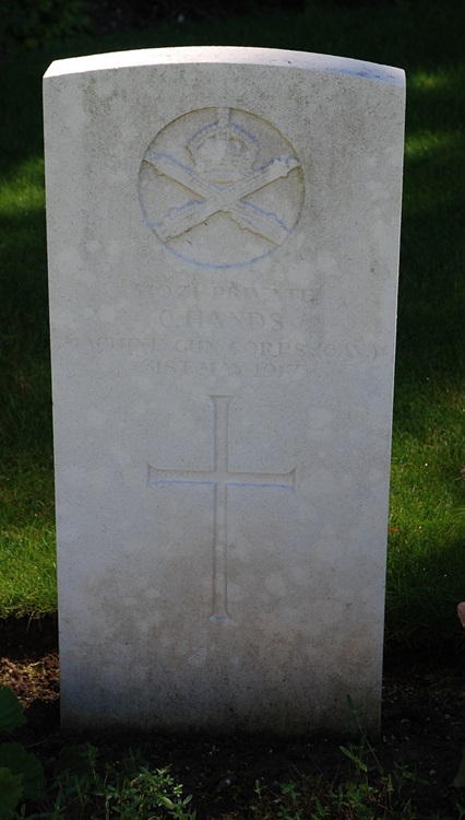 grave for c hands
