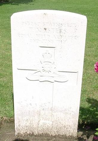 grave for thomas masters