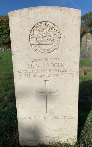 grave for hg badger