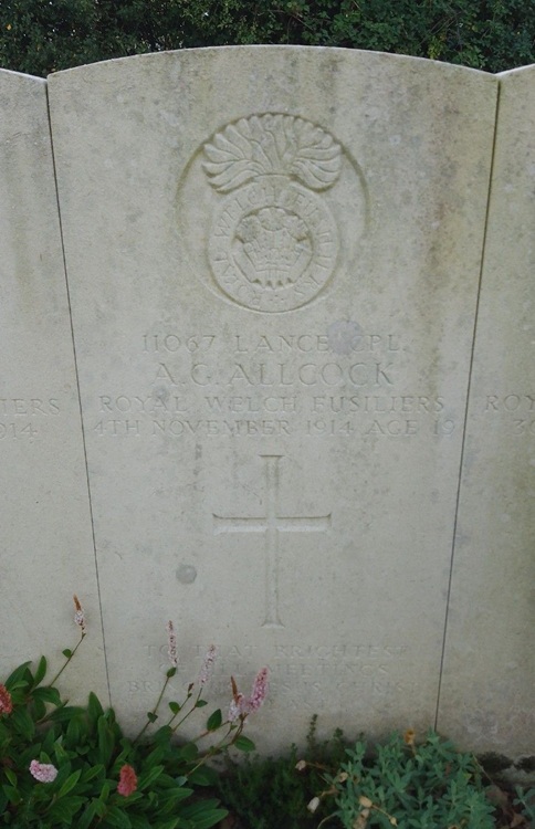 Grave for AG allcock