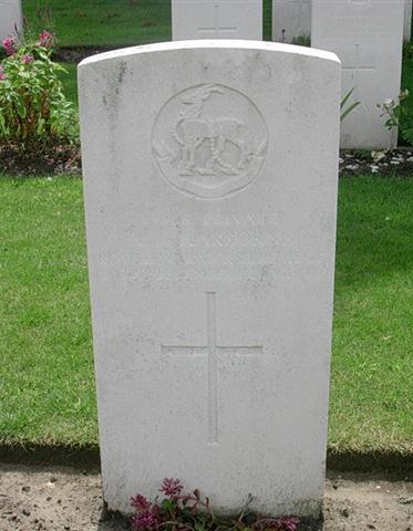 grave for hj harborne
