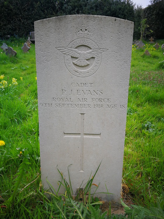 grave for pj evans