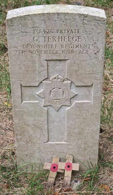 Grave for G Terheege