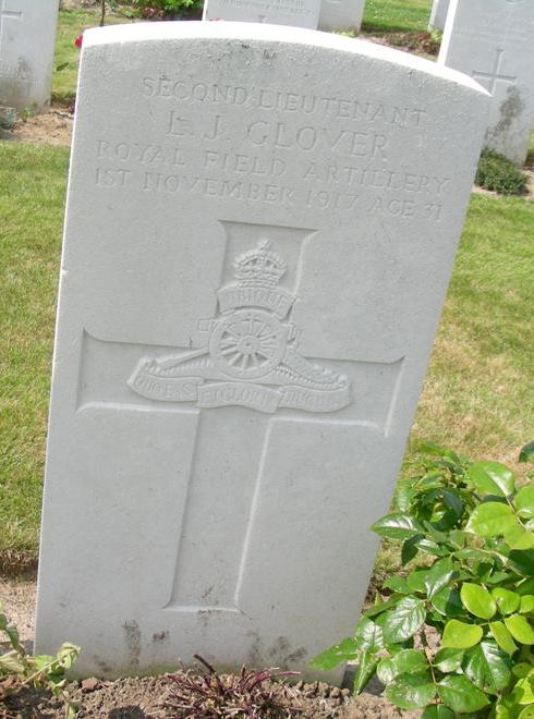 grave for LJ Glover