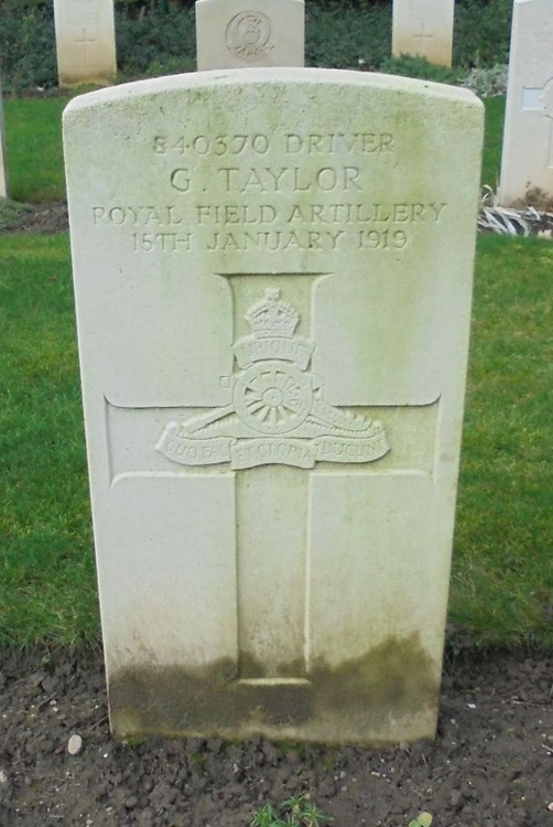grave for g taylor