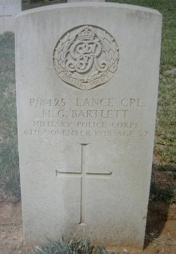 grave for hg bartlett