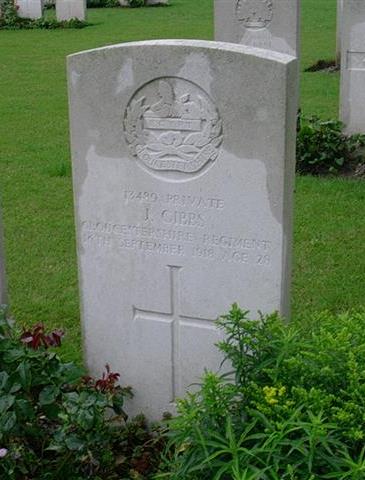 grave for j gibbs