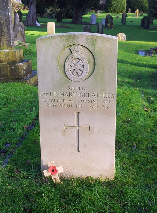 grave for j greatorex