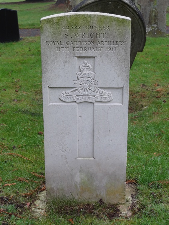 grave for s wright