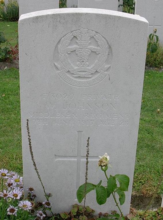 grave for w johnson