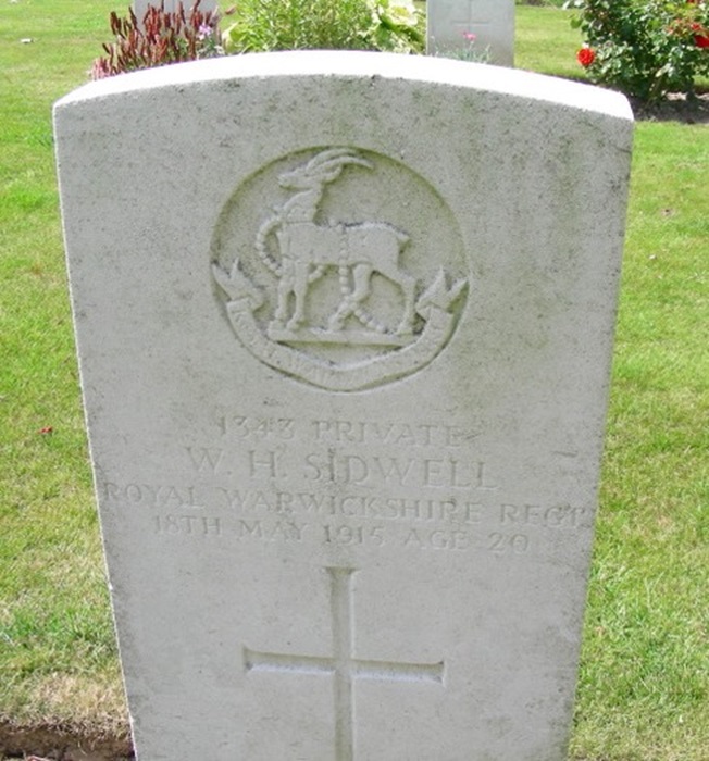 grave for wh sidwell
