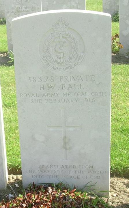 grave of hv ball