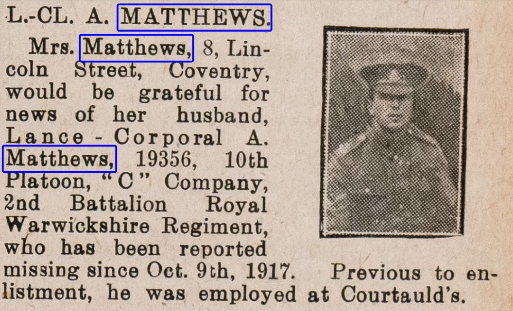 a matthews leamington